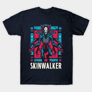 Mystical Skinwalker Cryptid Encounter T-Shirt - Unveil the Lore T-Shirt